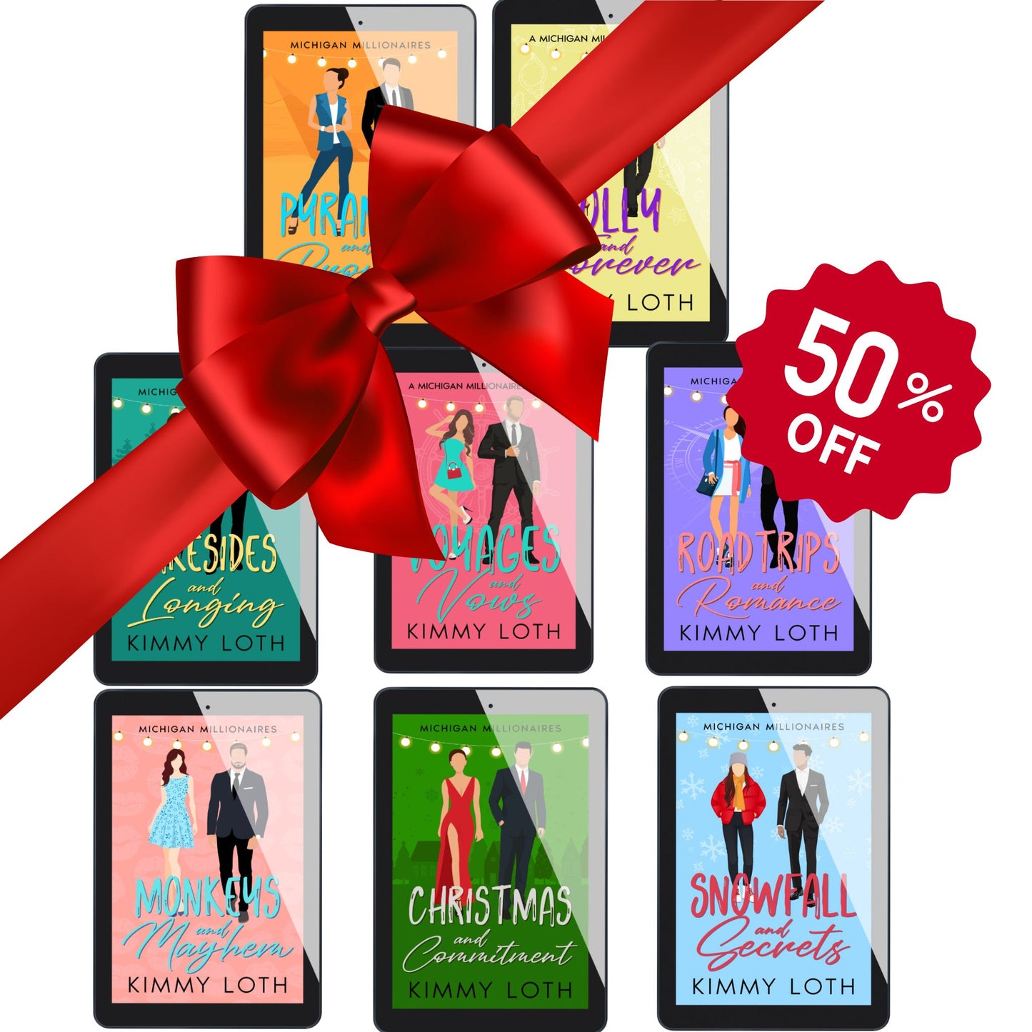 Michigan Millionaires Complete Series Bundle Featuring Christmas and Commitment