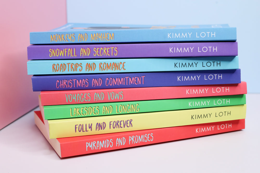Spines of the Michigan Millionaires paperback series