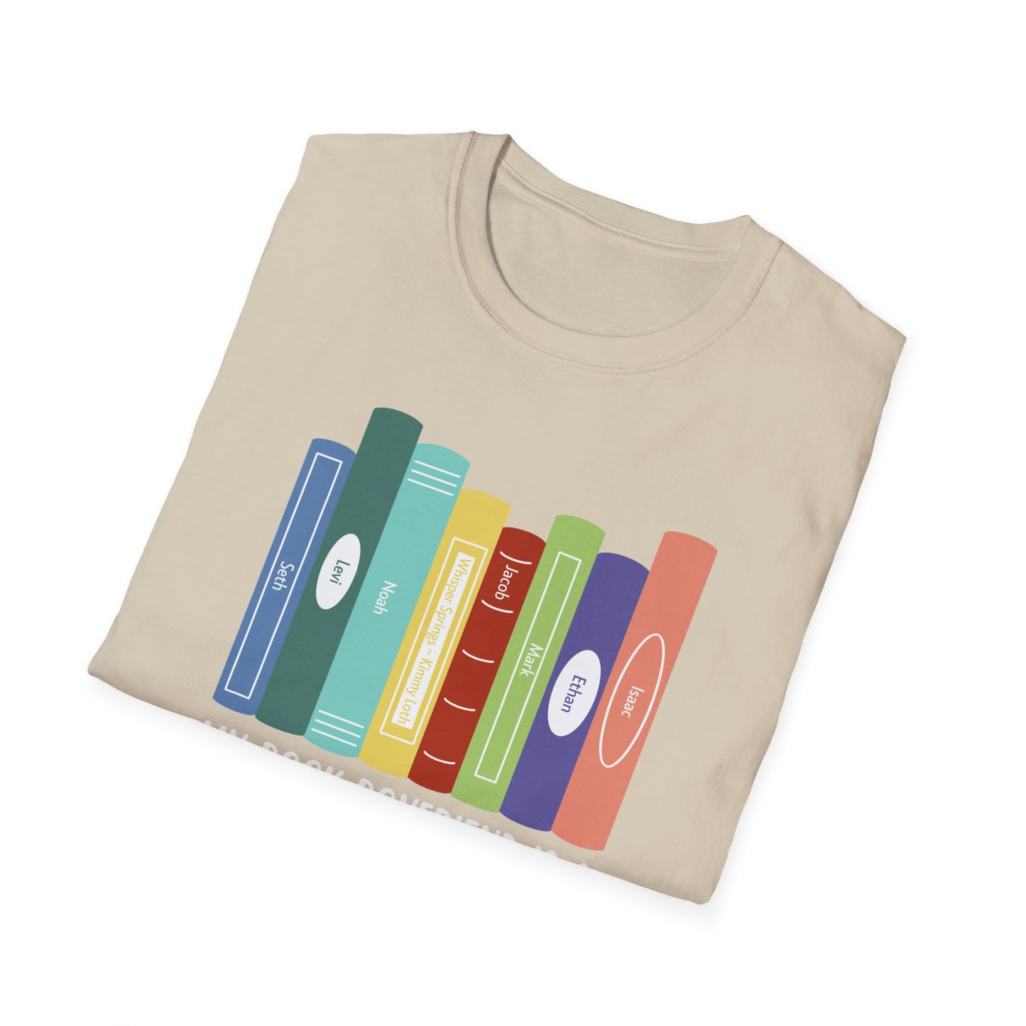 Book Lover T-Shirt: 'My Book Boyfriend is a Blackwood' Softstyle Tee