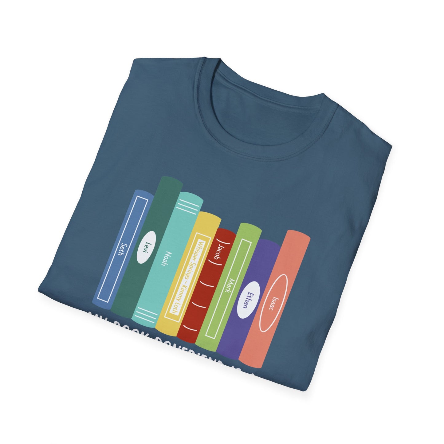 Book Lover T-Shirt: 'My Book Boyfriend is a Blackwood' Softstyle Tee