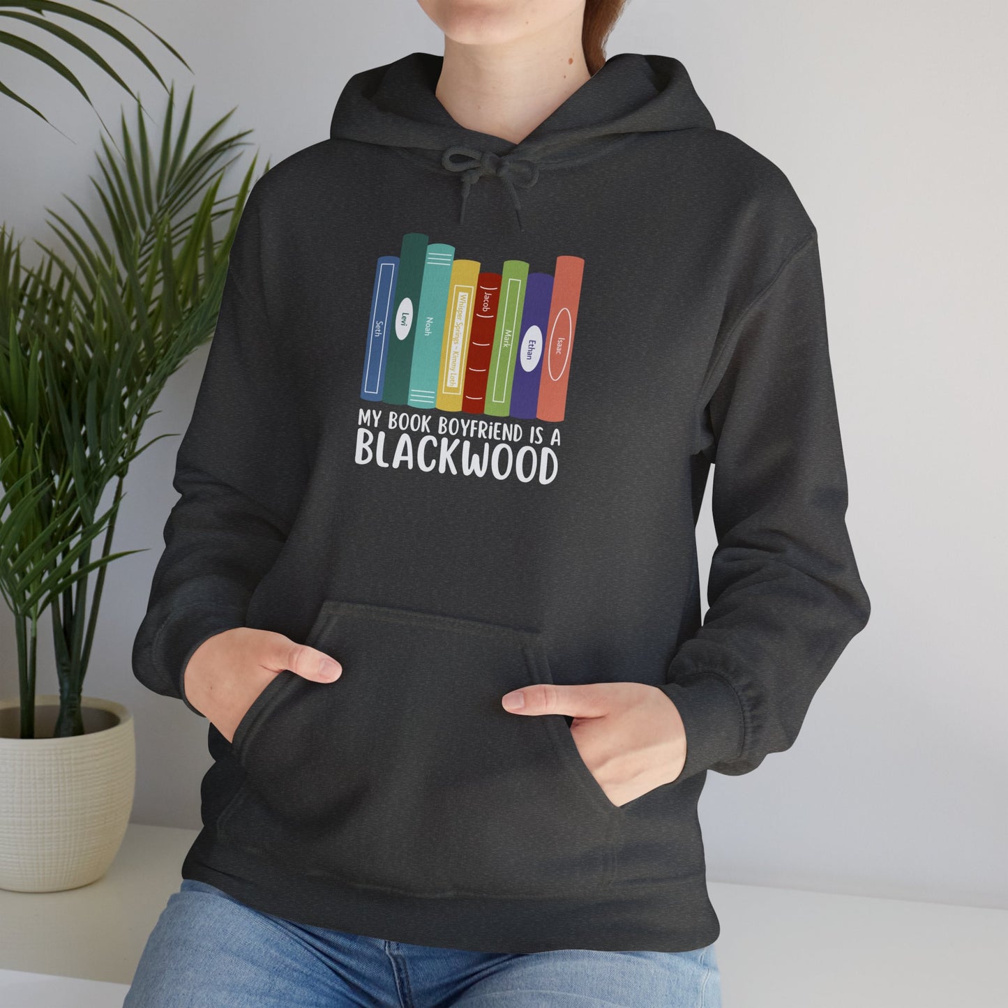 Blackwood Boyfriend Hoodie - Cozy Unisex Sweatshirt for Whisper Springs Book Series Fans