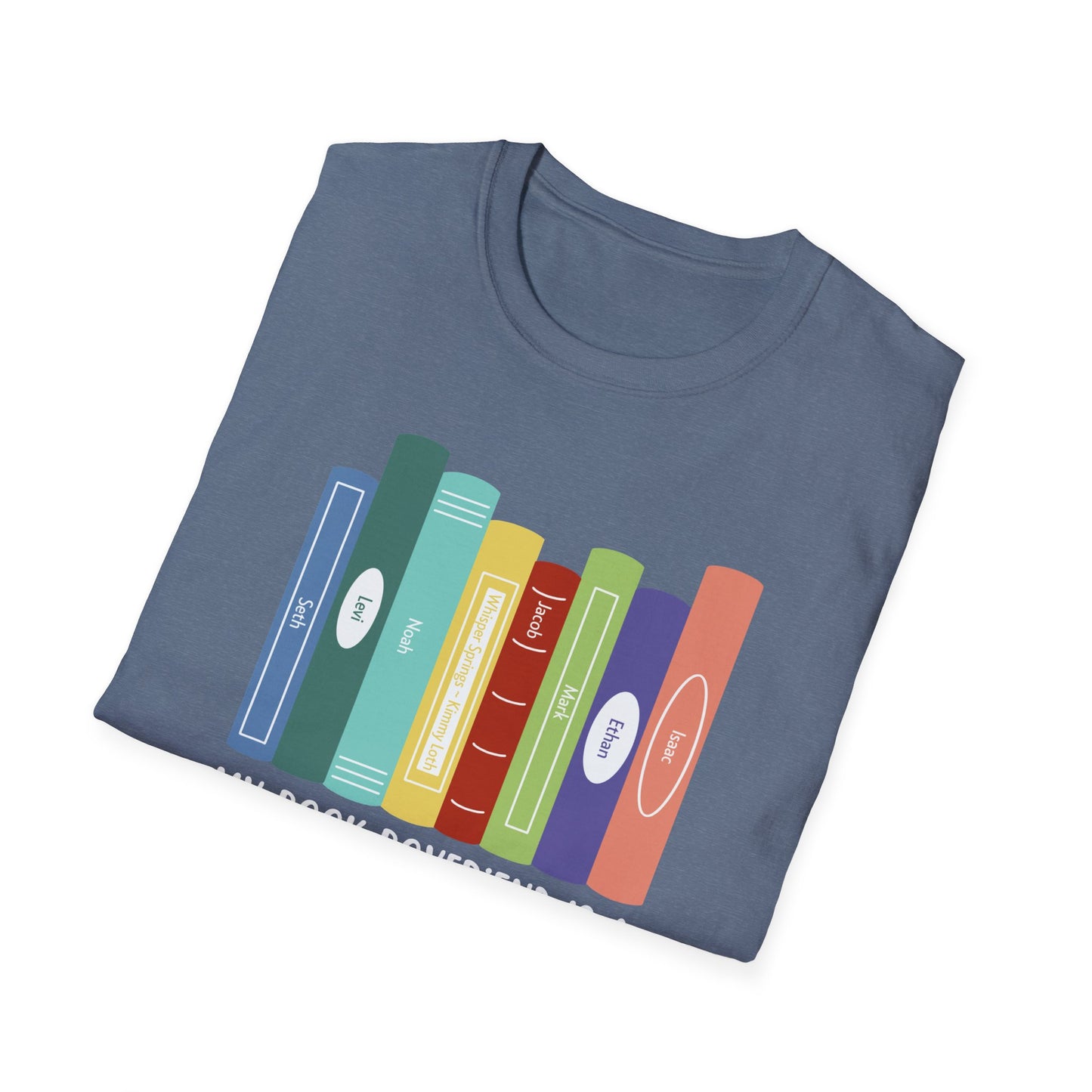 Book Lover T-Shirt: 'My Book Boyfriend is a Blackwood' Softstyle Tee