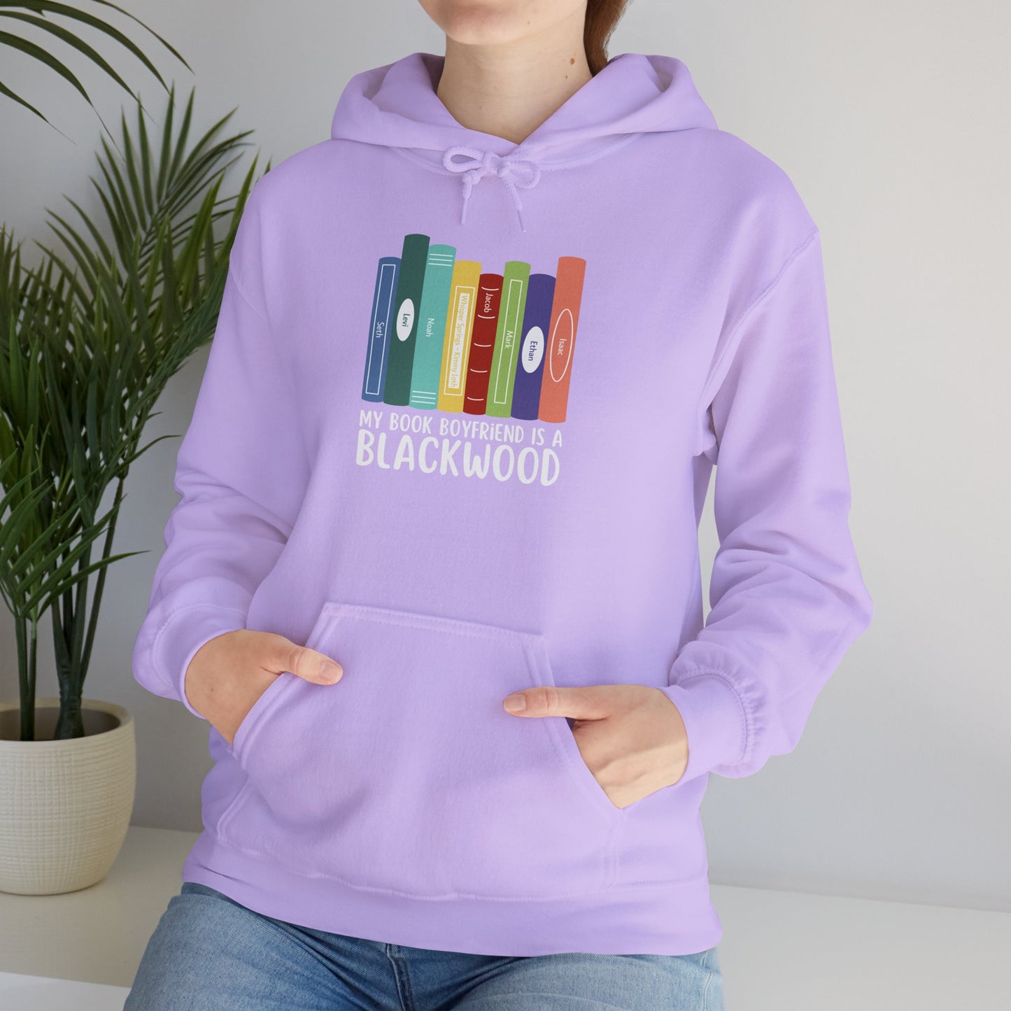 Blackwood Boyfriend Hoodie - Cozy Unisex Sweatshirt for Whisper Springs Book Series Fans