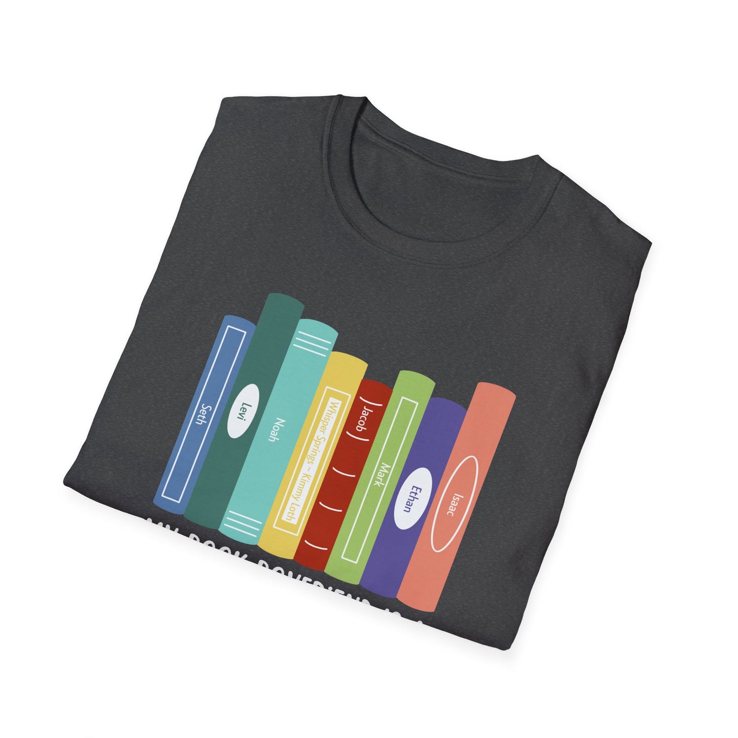 Book Lover T-Shirt: 'My Book Boyfriend is a Blackwood' Softstyle Tee