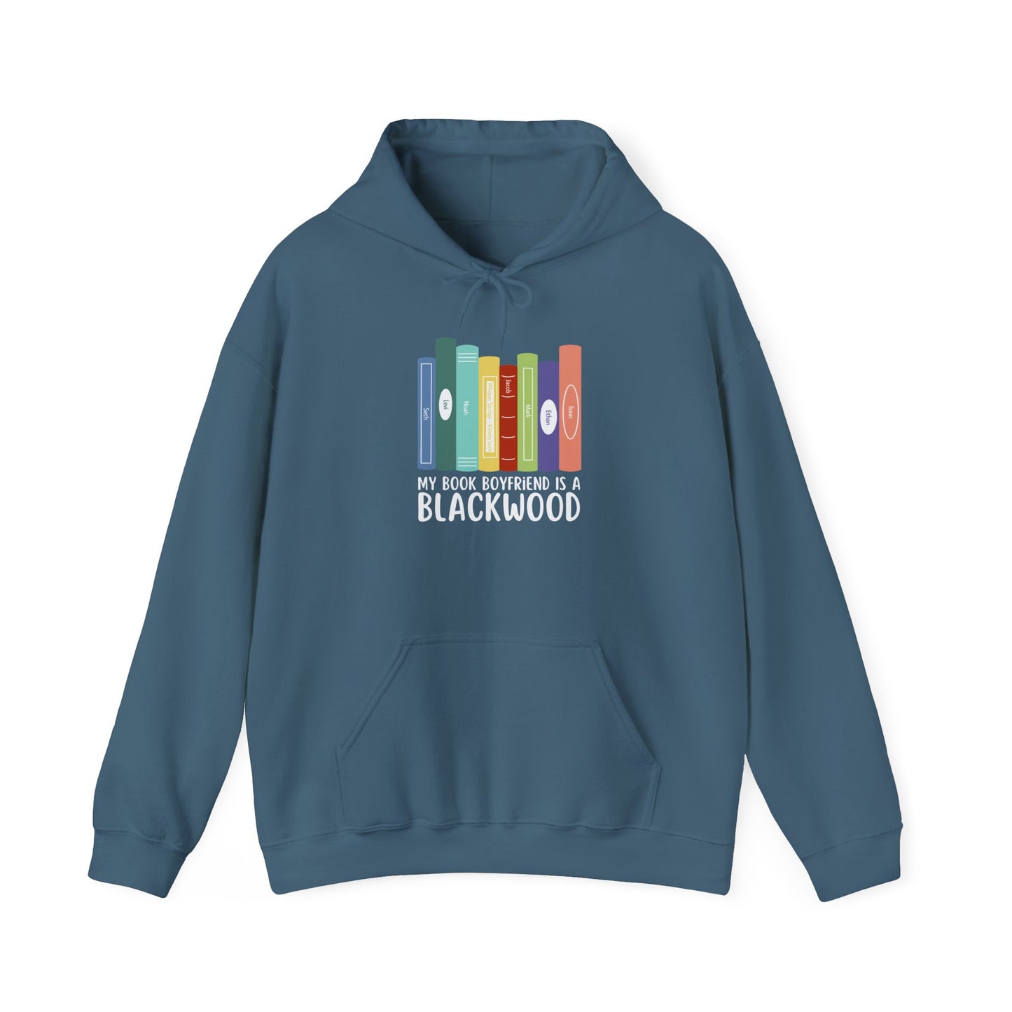 Blackwood Boyfriend Hoodie - Cozy Unisex Sweatshirt for Whisper Springs Book Series Fans