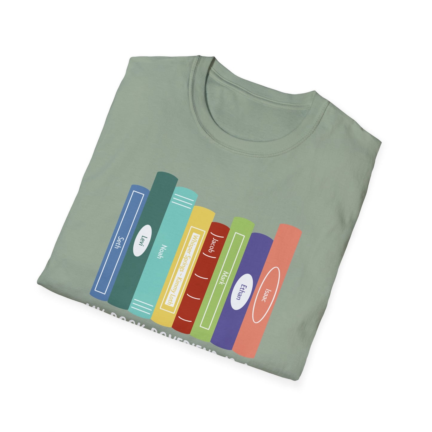 Book Lover T-Shirt: 'My Book Boyfriend is a Blackwood' Softstyle Tee