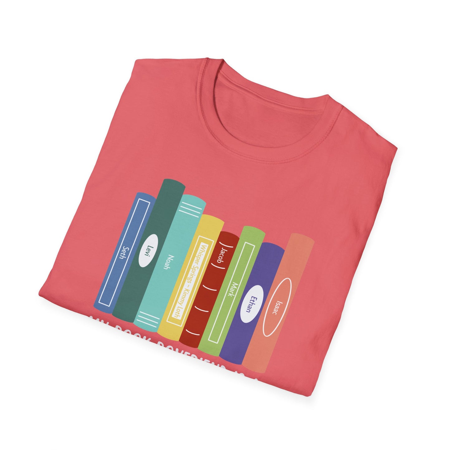 Book Lover T-Shirt: 'My Book Boyfriend is a Blackwood' Softstyle Tee