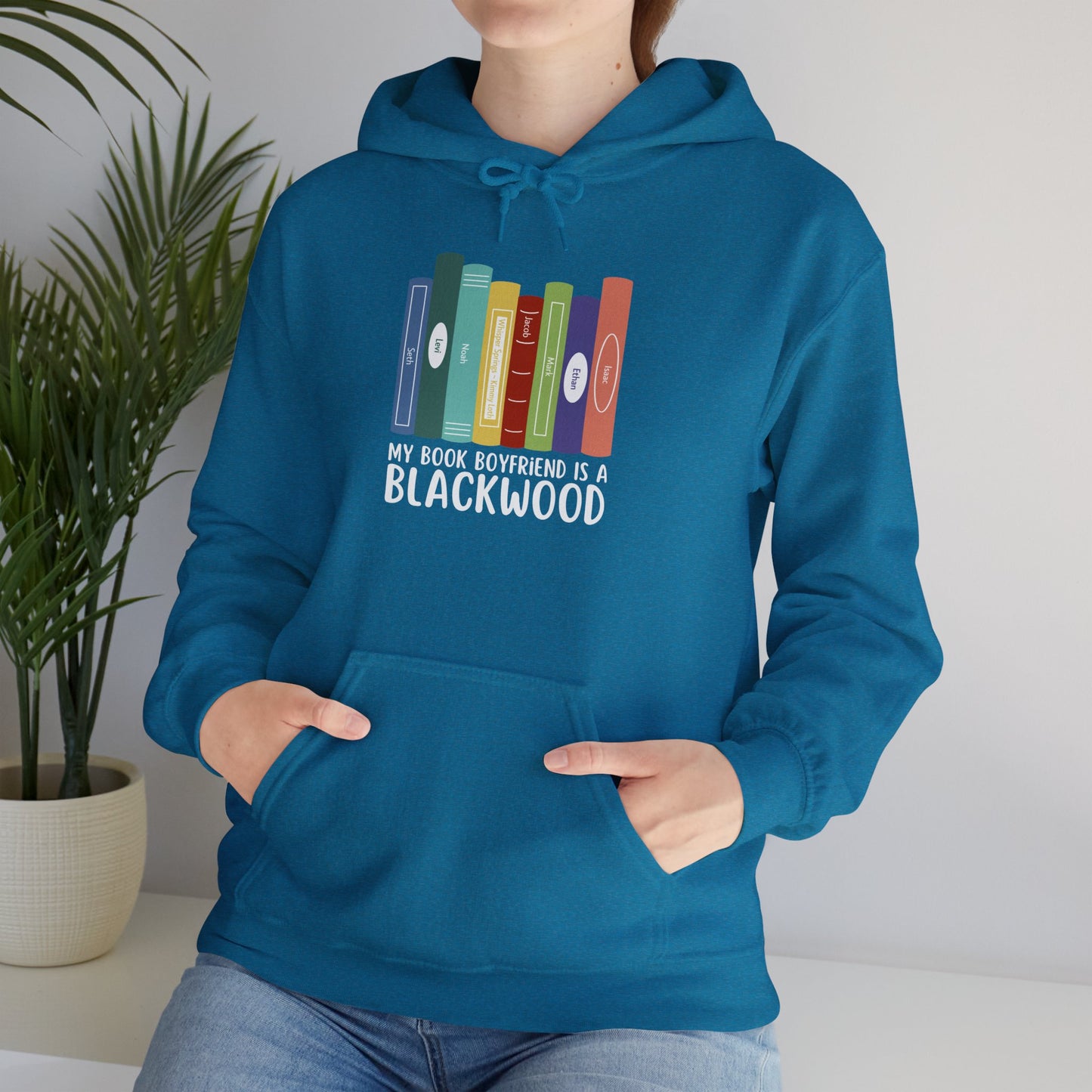 Blackwood Boyfriend Hoodie - Cozy Unisex Sweatshirt for Whisper Springs Book Series Fans